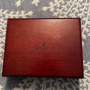 Mens Nautica trifold wallet
